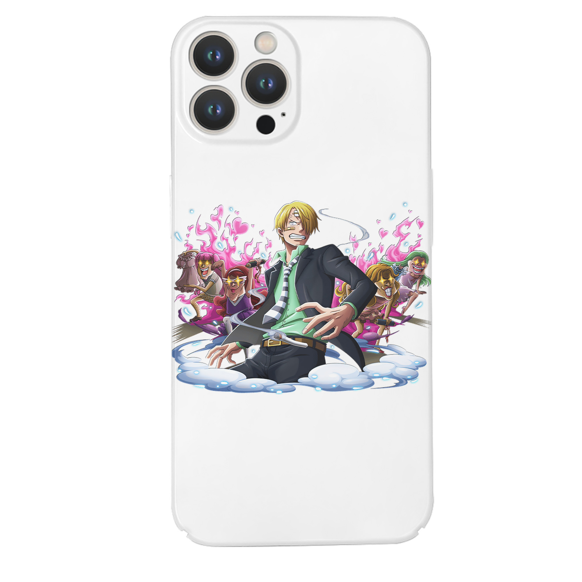 （画像用） ワンピース サンジ ONE PIECE Sanji 【iPhone 14シリーズ対応】ハードケース